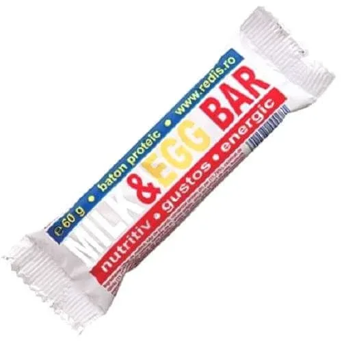 Baton proteic Milk and Egg, 60g, Redis Redis Nutritie — preț și oferte