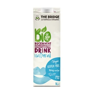 Bautura bio din hrisca si orez, 1 litru, The Bridge — preț și oferte