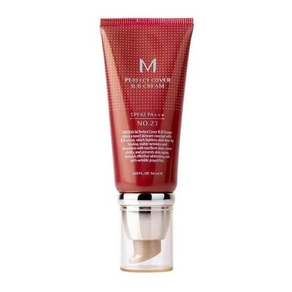 BB Cream M Perfect Cover SPF42/PA+++ nuanta 23, 50 ml, Missha — preț și oferte