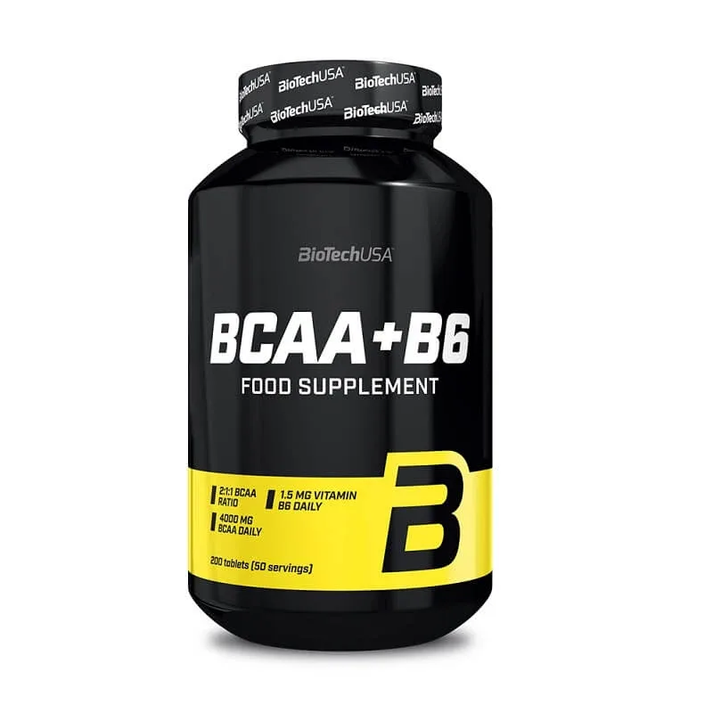 BCAA + B6, 100 tablete, Biotech USA — preț și oferte