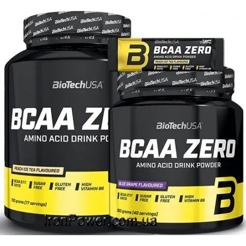 BCAA Zero Pineapple - Mango, 360 g, Biotech USA — preț și oferte