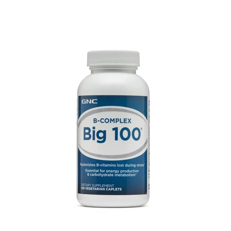 B-Complex Big 100 (153967), 100 tablete, GNC — preț și oferte