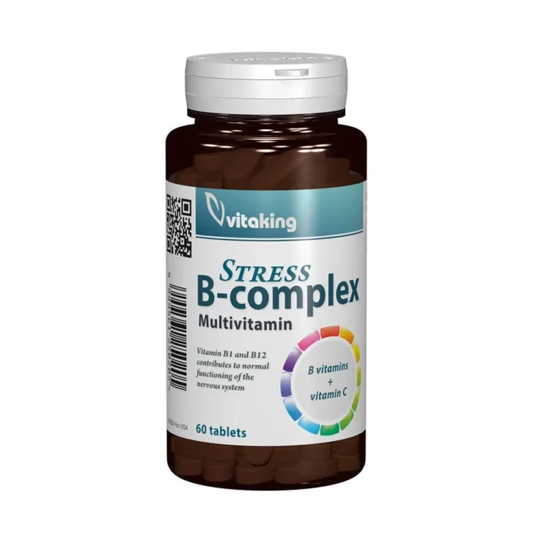 B-complex Stress, 60 tablete, VitaKing — preț și oferte