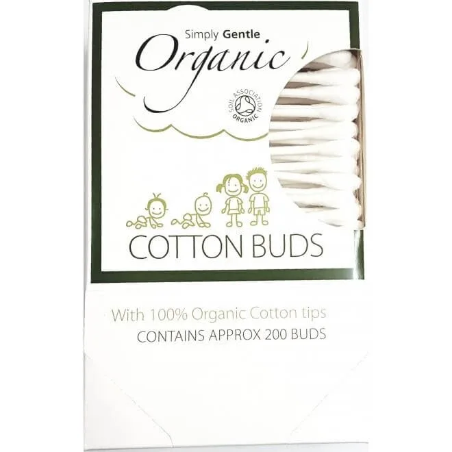 Betisoare organice pentru urechi, 200 bucati, MacDonald & Taylor — preț și oferte