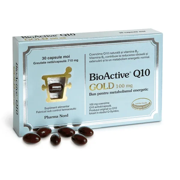 BioActive Q10 Gold, 30 capsule, Pharma Nord — preț și oferte