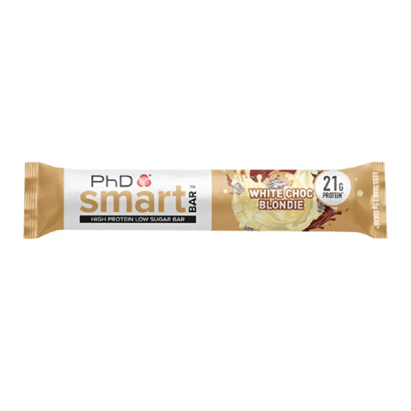 Baton proteic Smart Bar White Choc Blondie, 64 g, PhD Nutrition — preț și oferte