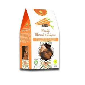Biscuiți Morcovi si Cuișoare, 150g, Hiper Ambrozia