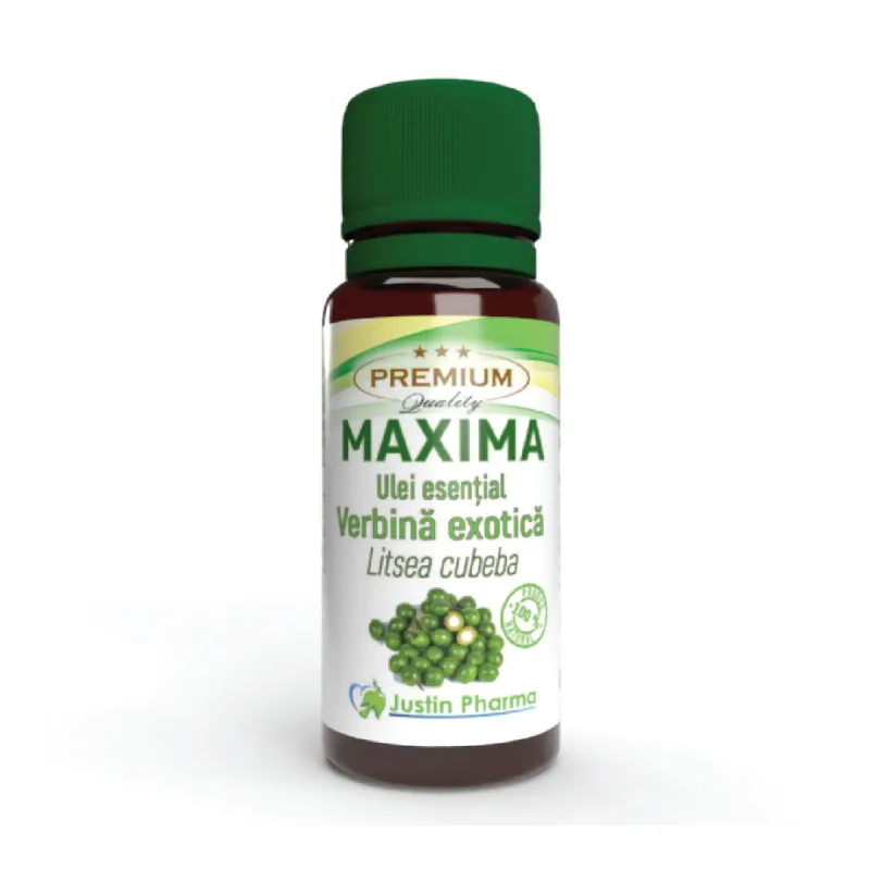 Ulei esential Verbina Exotica, uz extern, 10 ml, Justin Pharma — preț și oferte