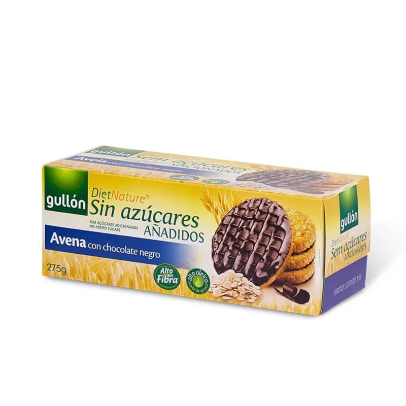 Biscuiti Avena cu ciocolata neagra, 275g, Gullon Gallentas Gullon — preț și oferte