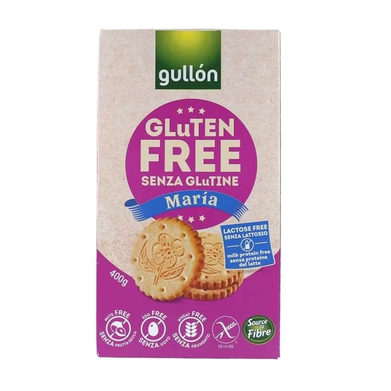 Biscuiti fara gluten, lapte si lactoza Maria, 400 g, Gullon Gallentas Gullon — preț și oferte