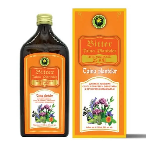 Bitter cu rol tonic Taina Plantelor, 200 ml, Hypericum — preț și oferte