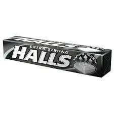 Bomboane cu aroma puternica de mentol si eucalipt Halls Extra Strong, 9 bucati, Kraft Food — preț și oferte