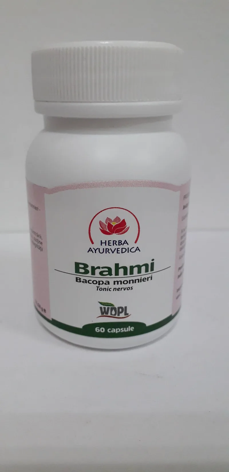 Brahmi, 60 capsule, Herba Ayurvedica — preț și oferte
