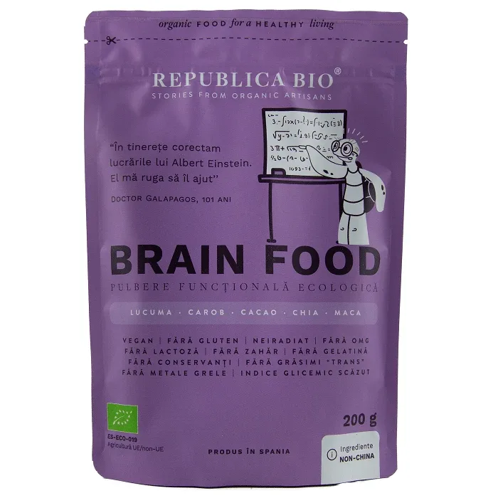 Brain food, 200 g, Republica Bio — preț și oferte