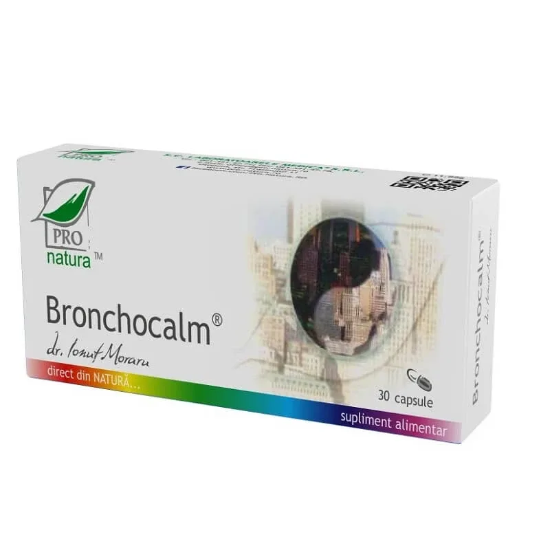Bronchocalm, 30 capsule, Pro Natura — preț și oferte