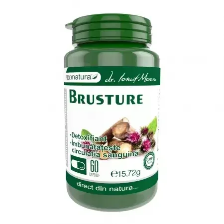 Brusture, 60 capsule, Pro Natura — preț și oferte