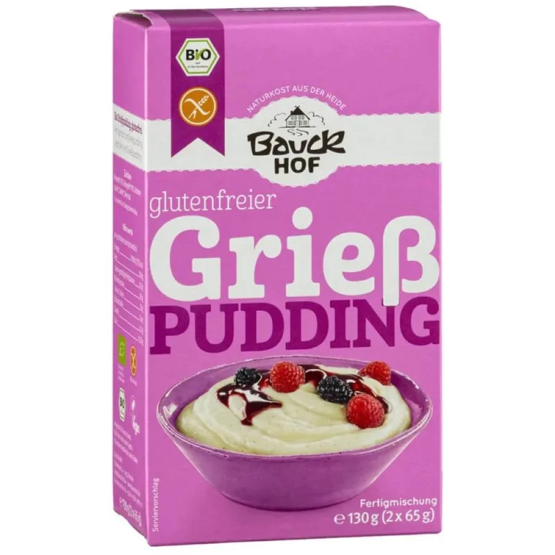 Budinca de gris fara gluten, 130g, Bauckhof — preț și oferte