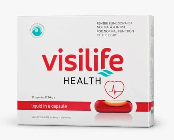 Capsule pentru functionarea normala a inimii, 30 capsule, Visilife Health VITASLIM — preț și oferte