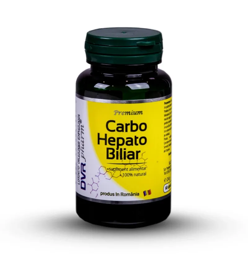 Carbo Hepato Biliar, 60 capsule, Dvr Pharm — preț și oferte