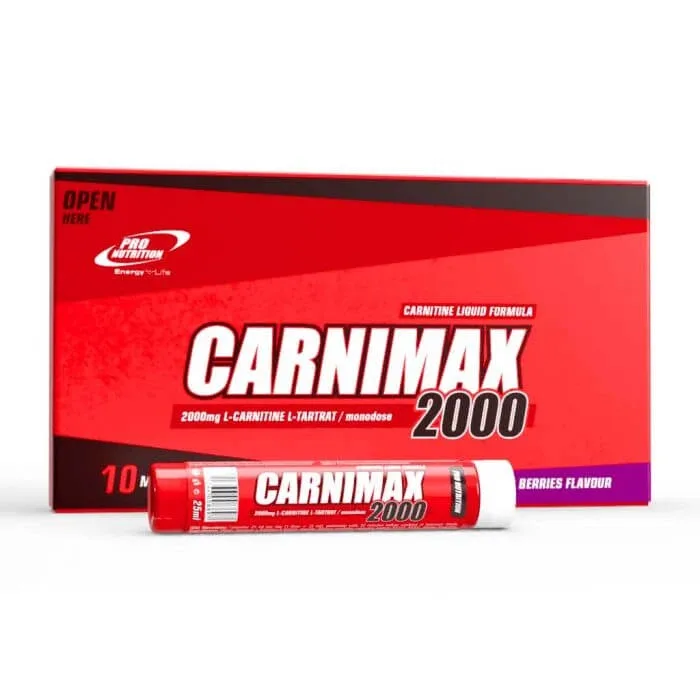 Carnimax 2000, 10 fiole, Pro Nutrition — preț și oferte