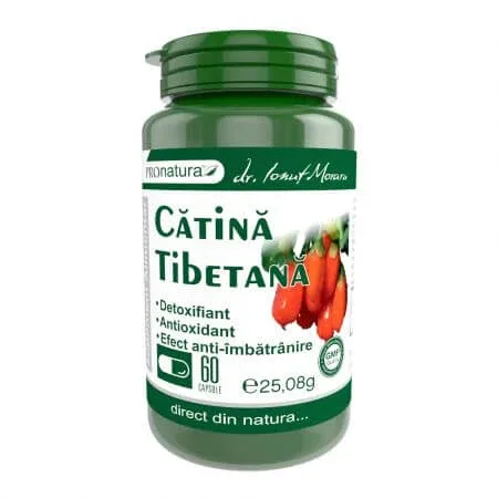 Catina tibetana, 60 capsule, Pro Natura — preț și oferte