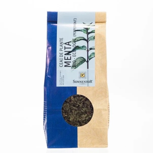 Ceai bio de plante Menta, 50 g, Sonnentor — preț și oferte