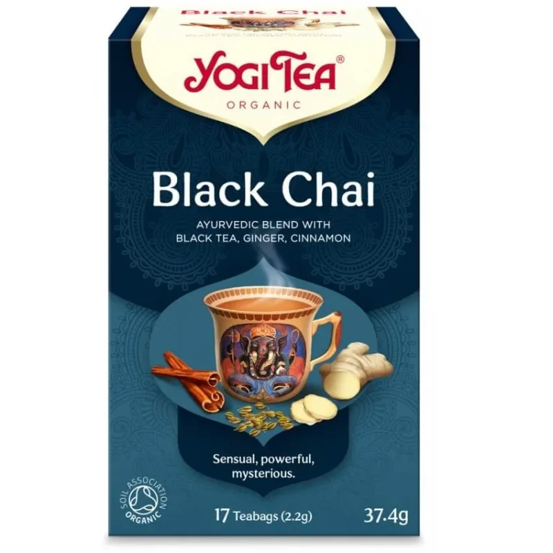 Ceai Black Chai, 17 plicuri, Yogi Tea — preț și oferte