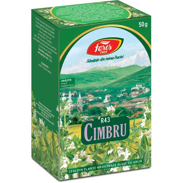 Ceai Cimbru iarbă, R43, 50 g, Fares — preț și oferte