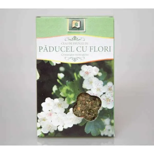 Ceai de frunze de paducel cu flori, 50 g, Stef Mar Valcea — preț și oferte
