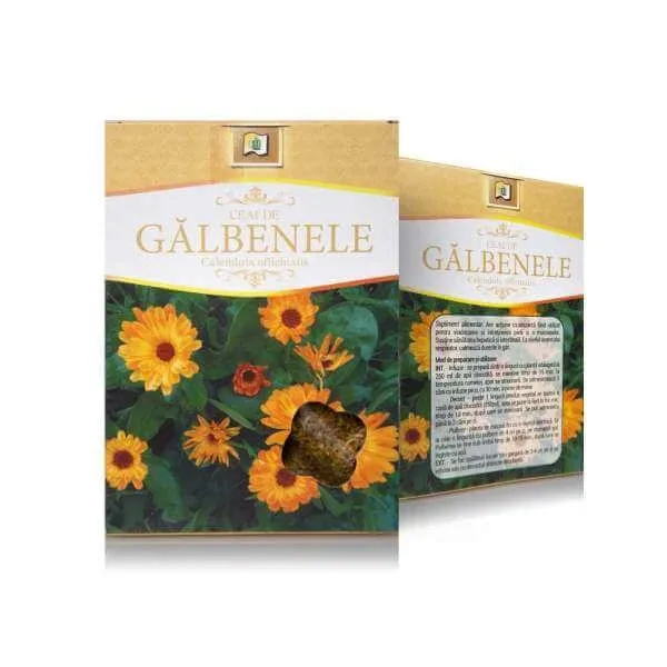 Ceai de Galbenele floare, 50 g, Stef Mar Valcea — preț și oferte