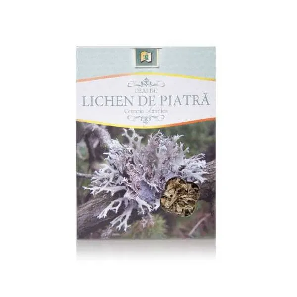 Ceai de Licheni de Piatra, 50 g, Stef Mar Valcea — preț și oferte