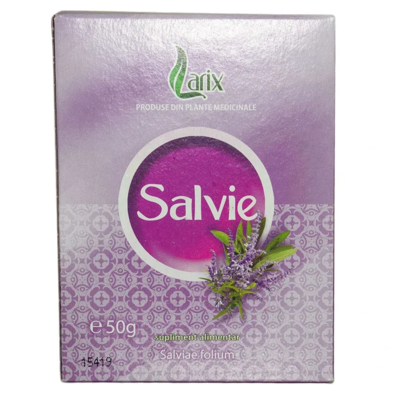 Ceai de Salvie, 50 g, Larix — preț și oferte