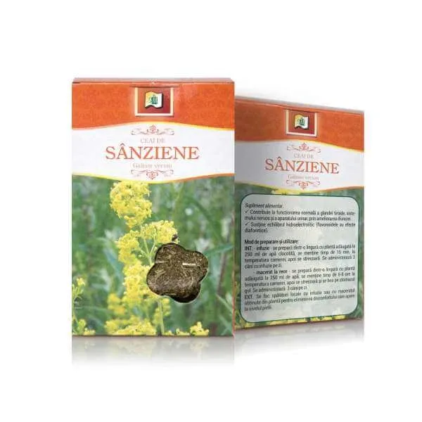 Ceai de Sanziene iarba, 50 g, Stef Mar Valcea — preț și oferte