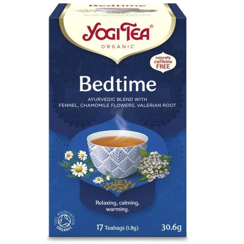 Ceai de seara Bedtime, 17 plicuri, Yogi Tea — preț și oferte