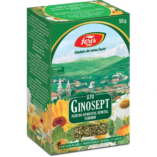 Ceai Ginosept, G70, 50 g, Fares — preț și oferte