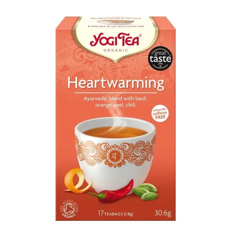 Ceai Heartwarming, 17 plicuri, Yogi Tea — preț și oferte