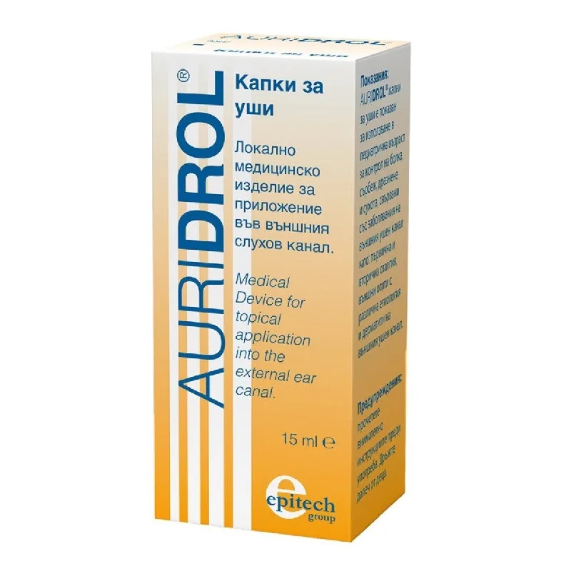 Picaturi de urechi Auridrol, 15 ml, Naturpharma — preț și oferte
