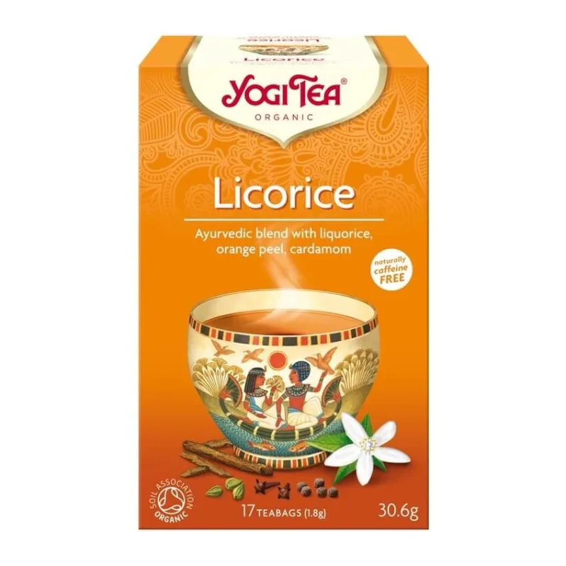 Ceai Licorice, 17 plicuri, Yogi Tea — preț și oferte