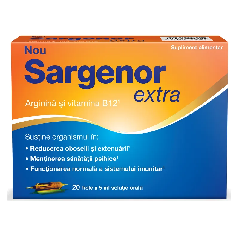Sargenor Extra, 5 ml*20 fiole, Meda Pharma MEDA PHARMA GERMANIA — preț și oferte