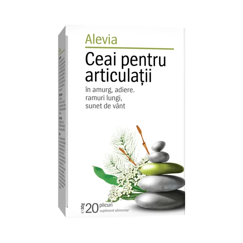 Ceai pentru articulații, 20 plicuri, Alevia — preț și oferte