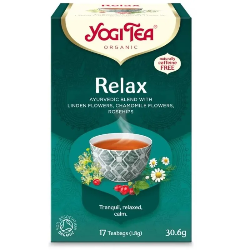 Ceai Relax, 17 plicuri, Yogi Tea — preț și oferte