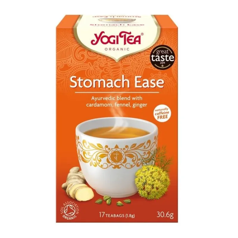 Ceai Stomach Ease, 17 plicuri, Yogi Tea — preț și oferte