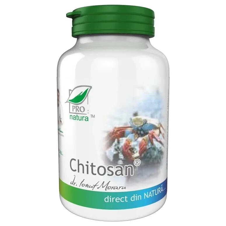 Chitosan, 60 capsule, Pro Natura — preț și oferte