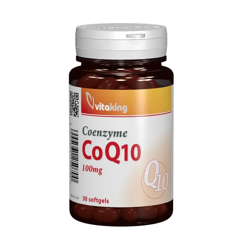 Coenzima Q10 100mg, 30 capsule gelatinoase, Vitaking — preț și oferte
