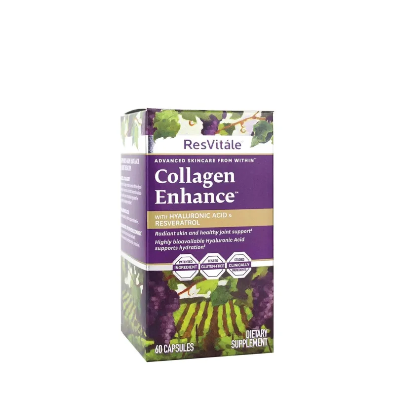 Colagen Enhance (446701), 60 capsule, ResVitale GNC — preț și oferte