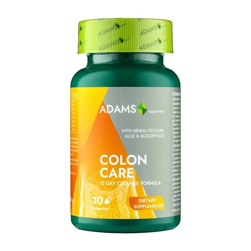 Colon Care, 30 capsule, Adams Vision — preț și oferte