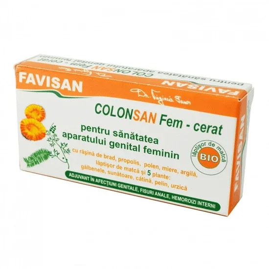 ColonSan Fem-cerat cu 5 plante 1,9 g x 10 bucăți, Favisan — preț și oferte