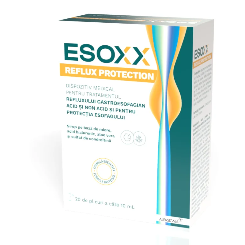 Esoxx Reflux Protection, 20 plicuri*10 ml, Alfasigma — preț și oferte