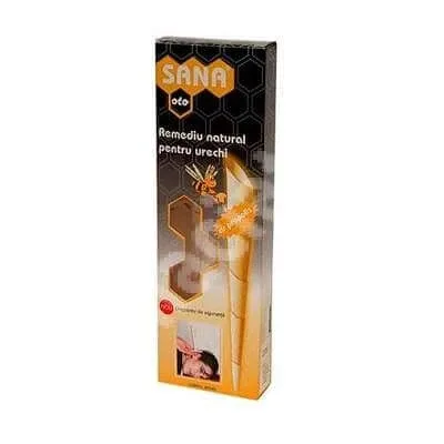 Conuri remediu natural pentru urechi adulti, 2 bucati, Sana — preț și oferte
