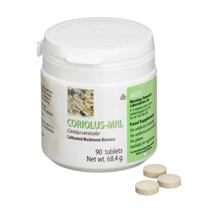Coriolus MRL, 90 tablete, Mycology Research Laboratoires LO LI — preț și oferte
